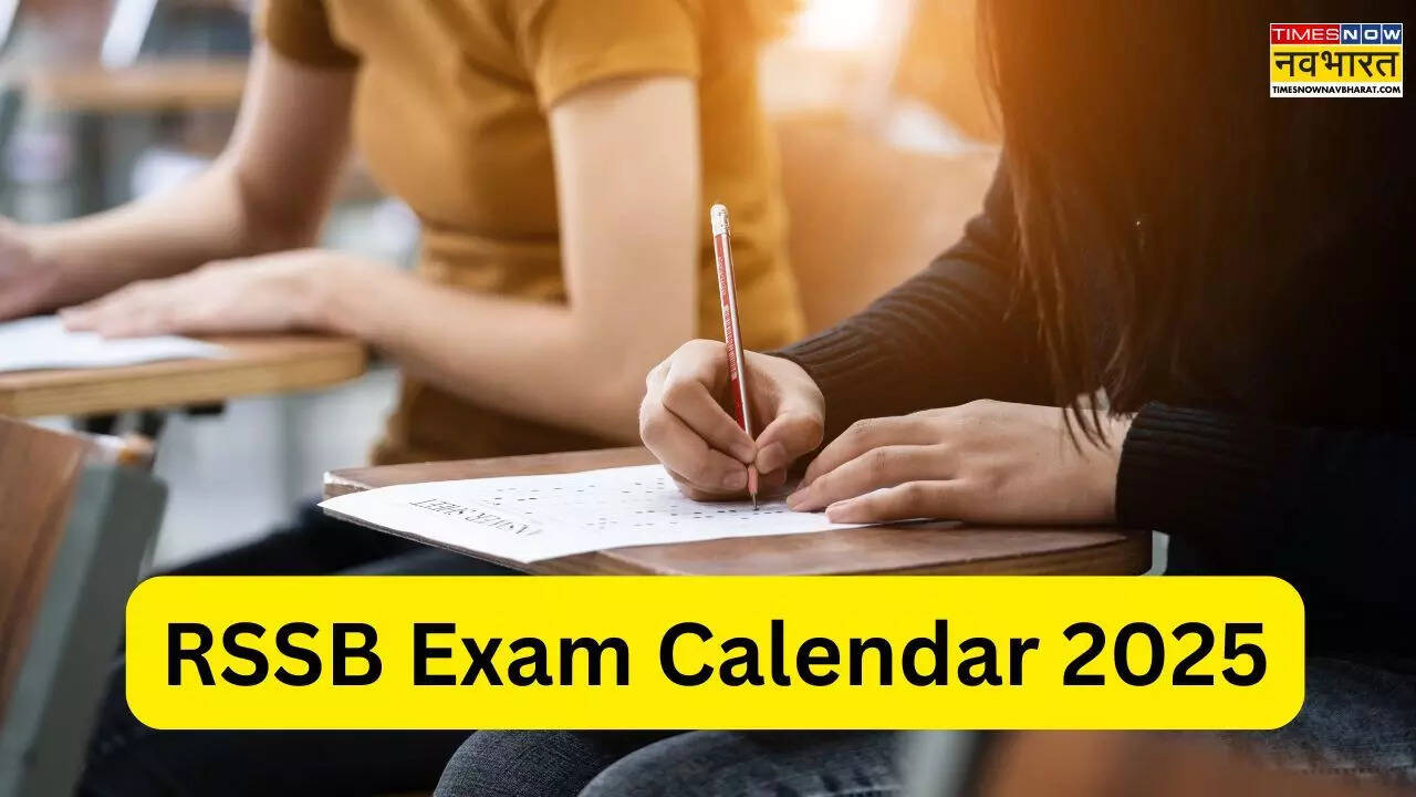 RSSB Exam Calendar 2025
