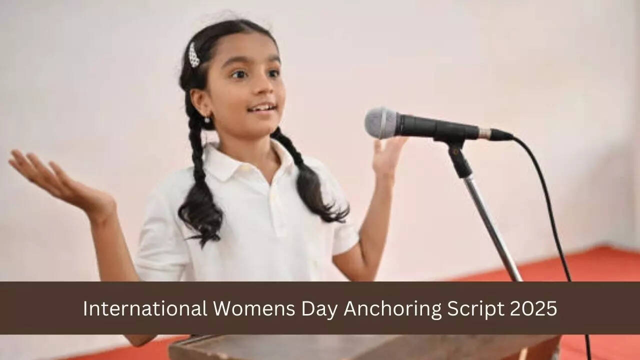 International Women's Day Anchoring Script, Women's Day Anchoring Script In Hindi 2025