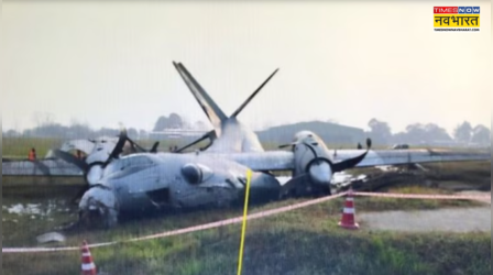 हरियाणा के बाद पश्चिम बंगाल में IAF का AN-32 विमान क्रैश; ऐसे बचे क्रू मेंबर्स