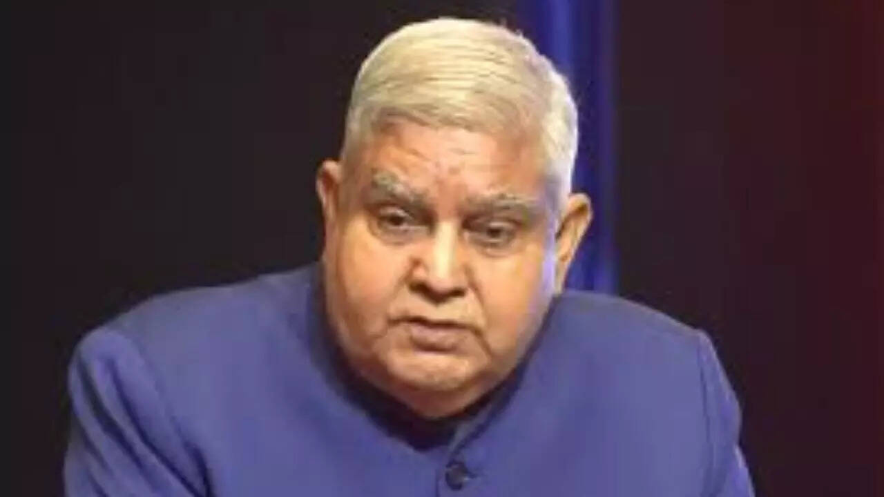 Vice President Jagdeep Dhankhar (File photo)