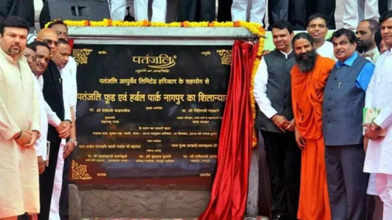 patanjali food park opens in nagpur