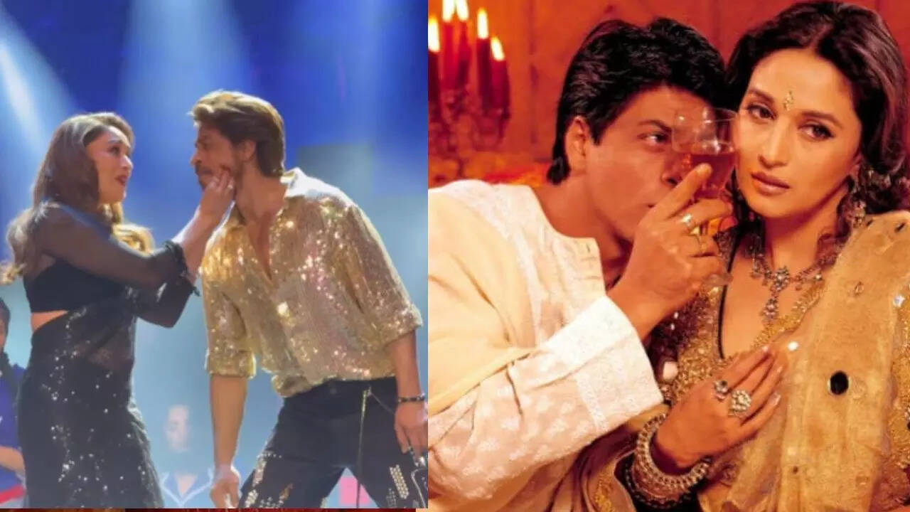 Shahrukh-Madhuri Dance on IIFA 2025