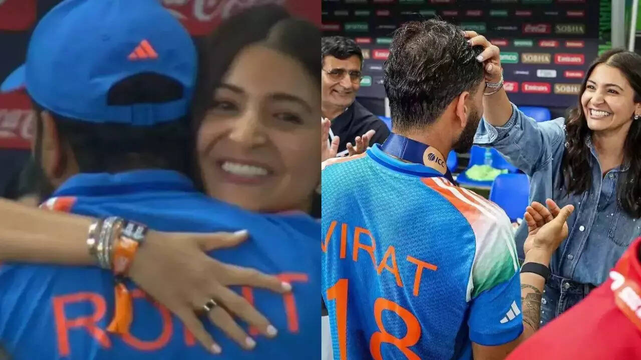 Rohit hugs anushka