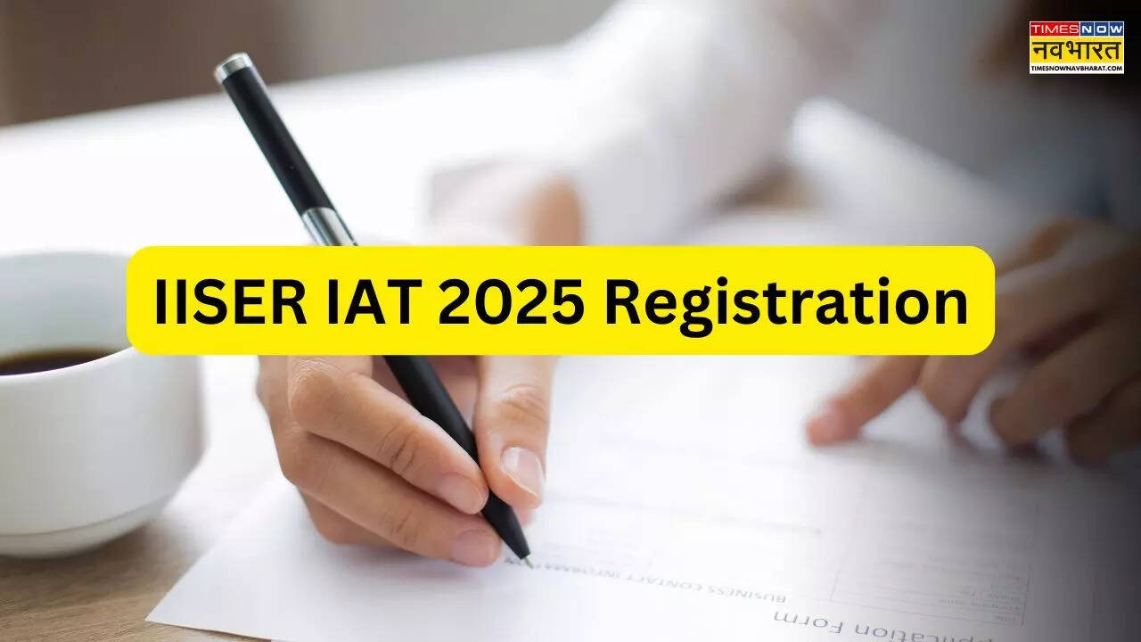 IISER IAT 2025 Registration