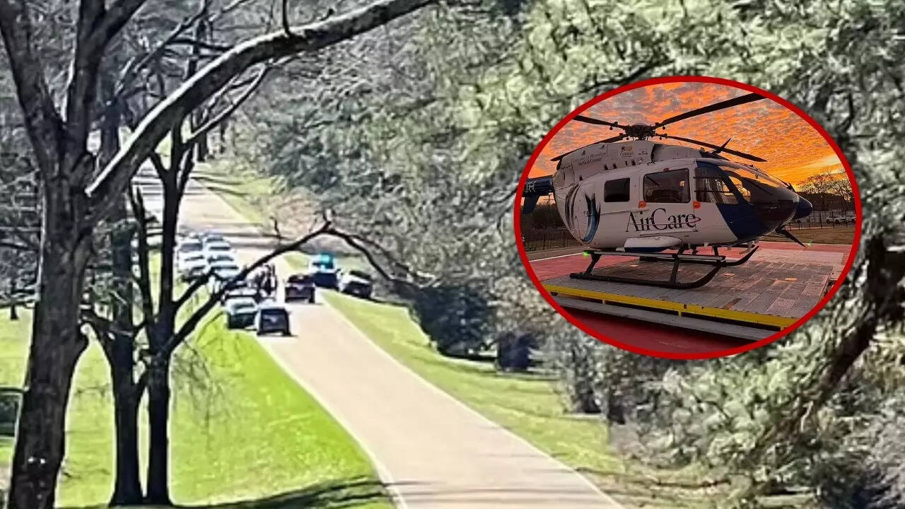 Medical Helicopter crashes in USA