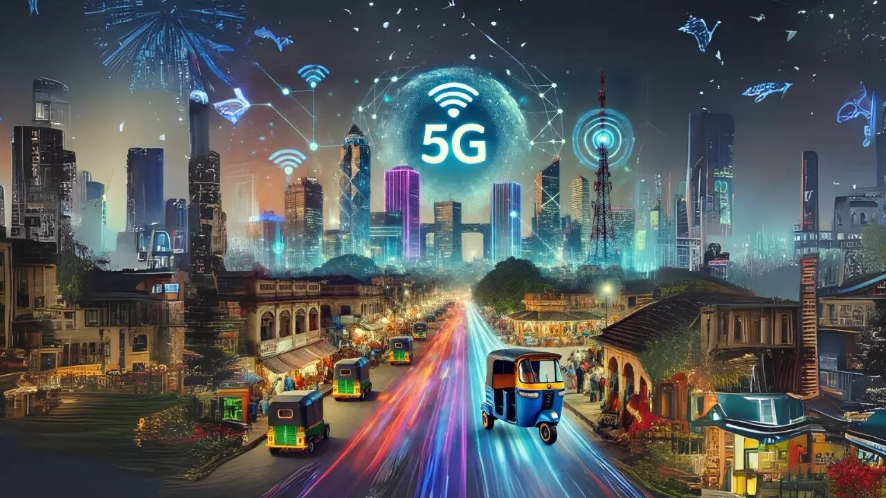 5g in india (image-AI)