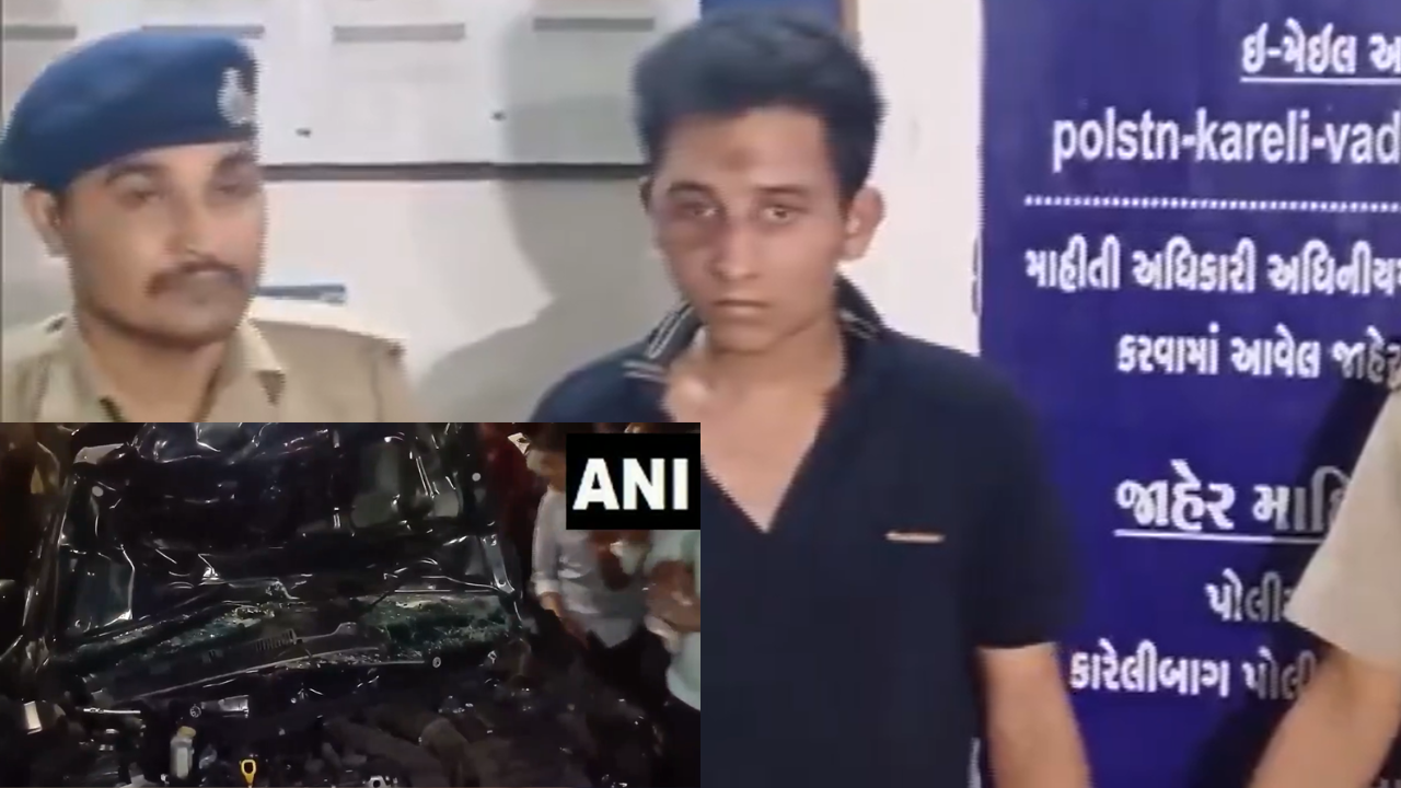 Vadodara car hit