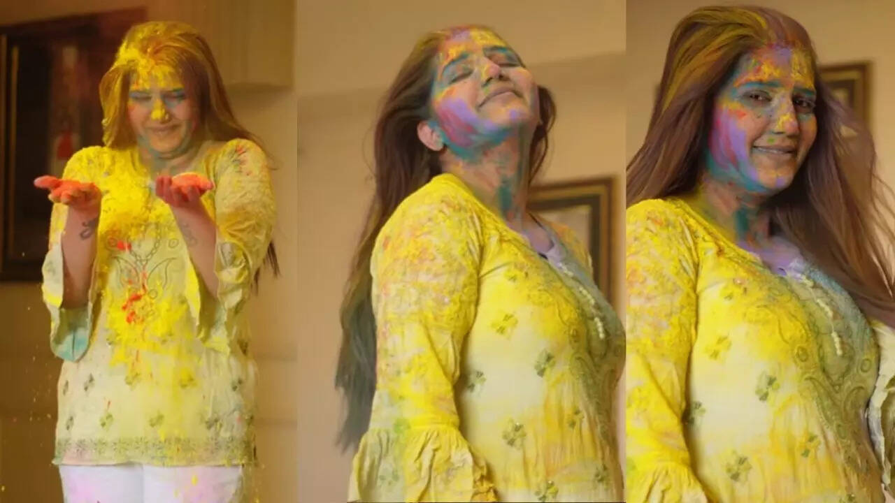Sapna Choudhary Holi Celebration