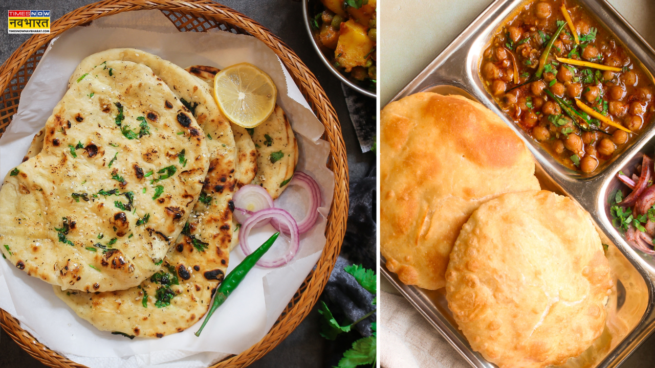 World's Best Bread List, Indian Breads list, Naan, Bhatura