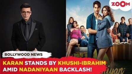 'नादानियां' के लिए ट्रोल हुए खुशी-इब्राहिम का करण जौहर ने किया बचाव, बोले, 'लोगों का काम कहना...'