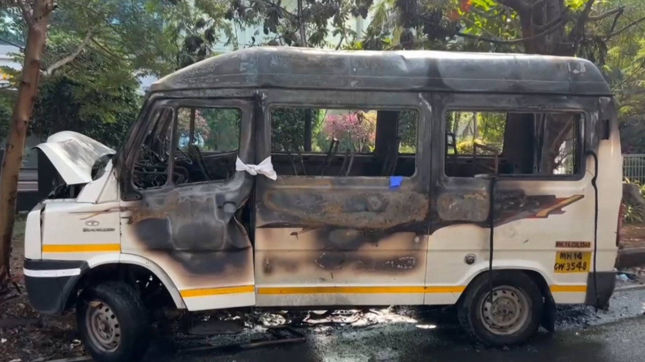 car fire pune