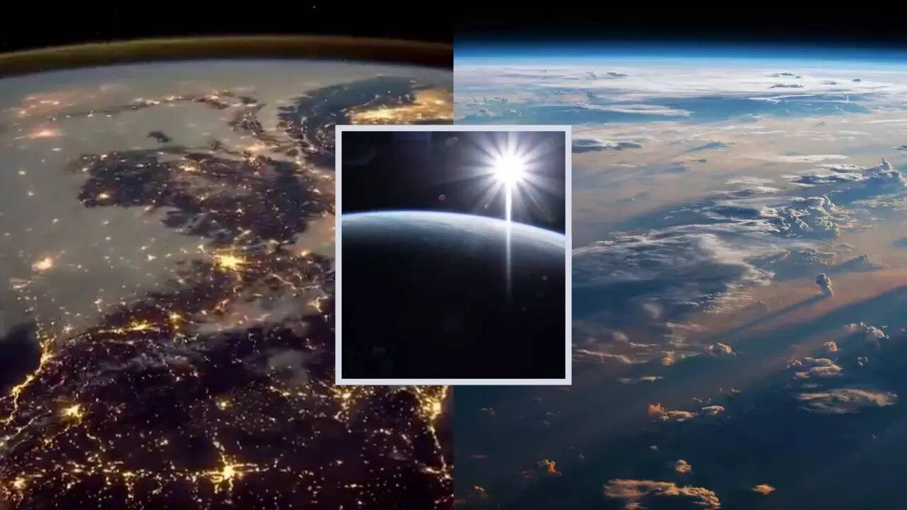 amazing view of Earth from space