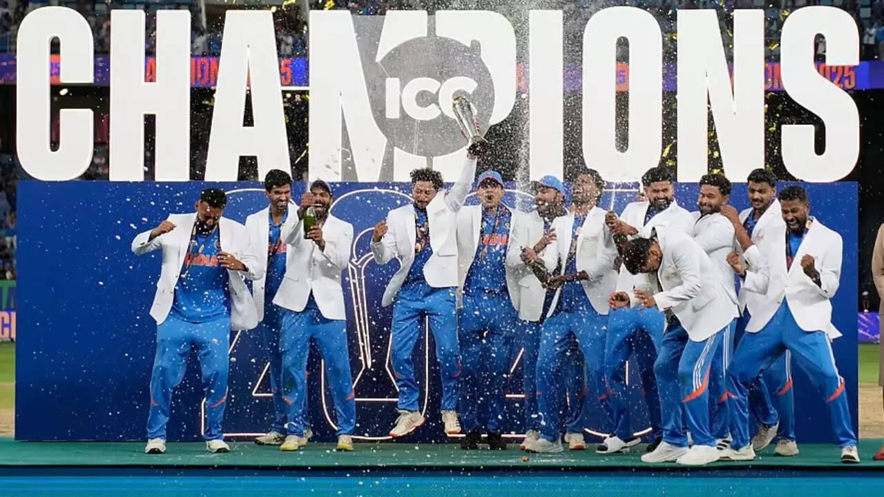 BCCI Announces 58 Crore Rupees Cash reward for CT 2025 Champions Team India
