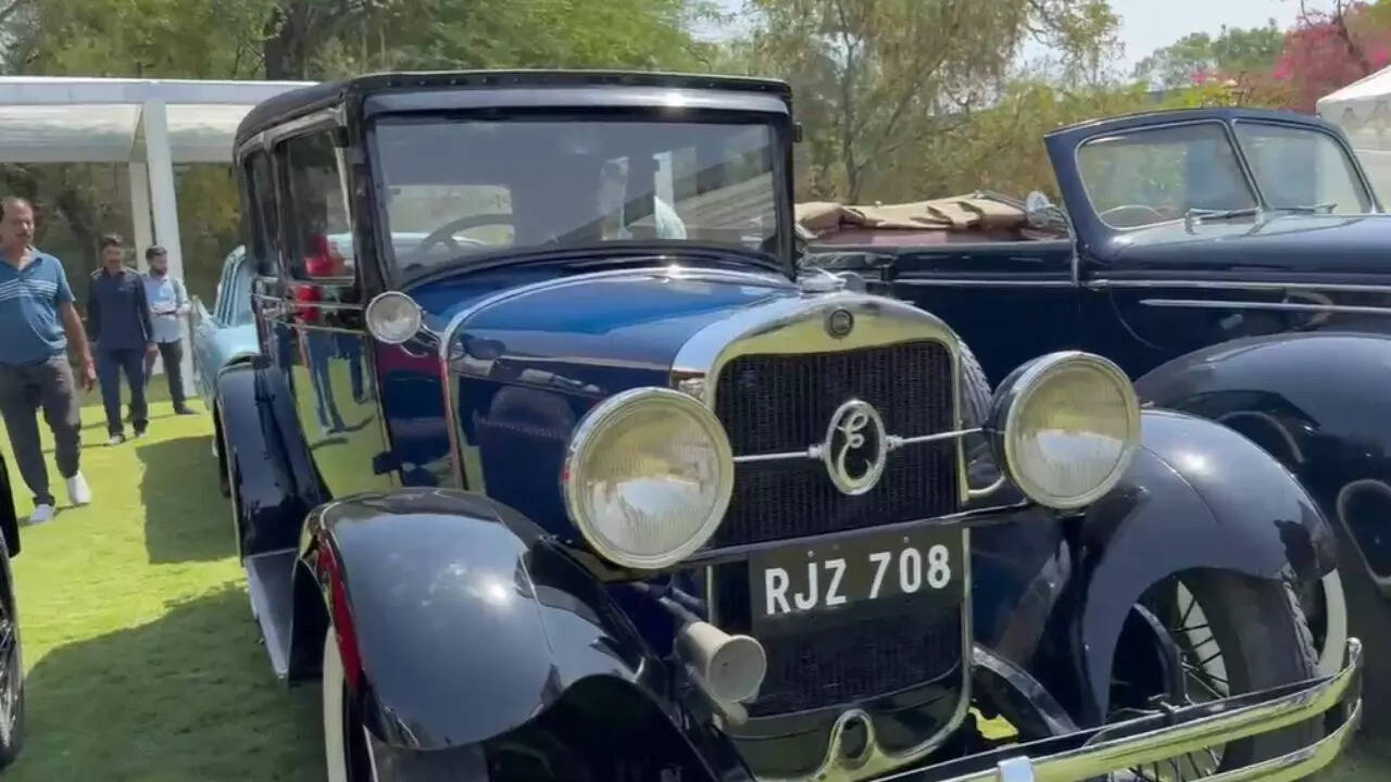 Vintage car exhibition