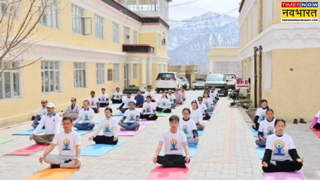 yoga event in Leh