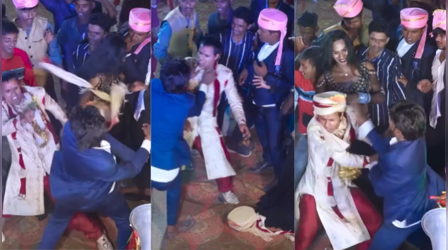 Viral Video: डांस कर रहे दूल्हे पर शख्स ने कर दी थप्पड़ों की बरसात, नजारा देख दुनिया बदल जाएगी