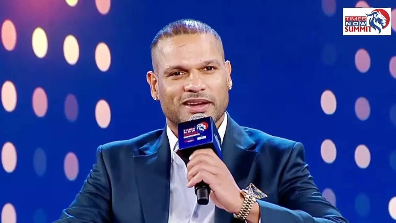 Times Now Summit 2025, Shikhar Dhawan
