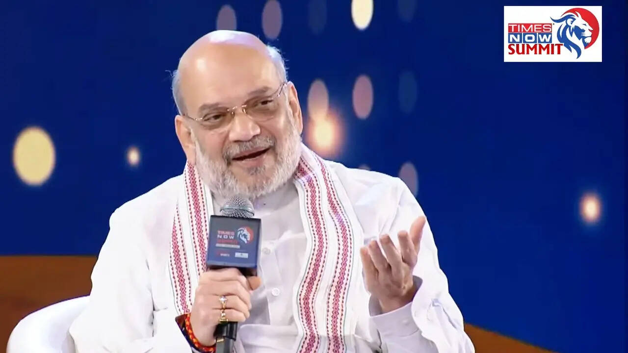 El ministro del Interior, Amit Shah, en Times es ahora de 2025 cumbre.