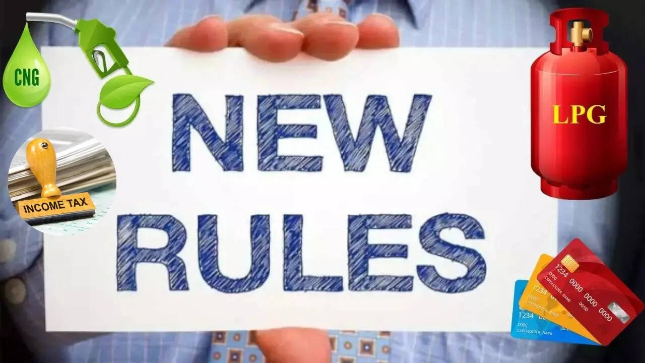 these 5 big rules may change from 1 april 2025 from lpg cylinder price to banking and tax rule