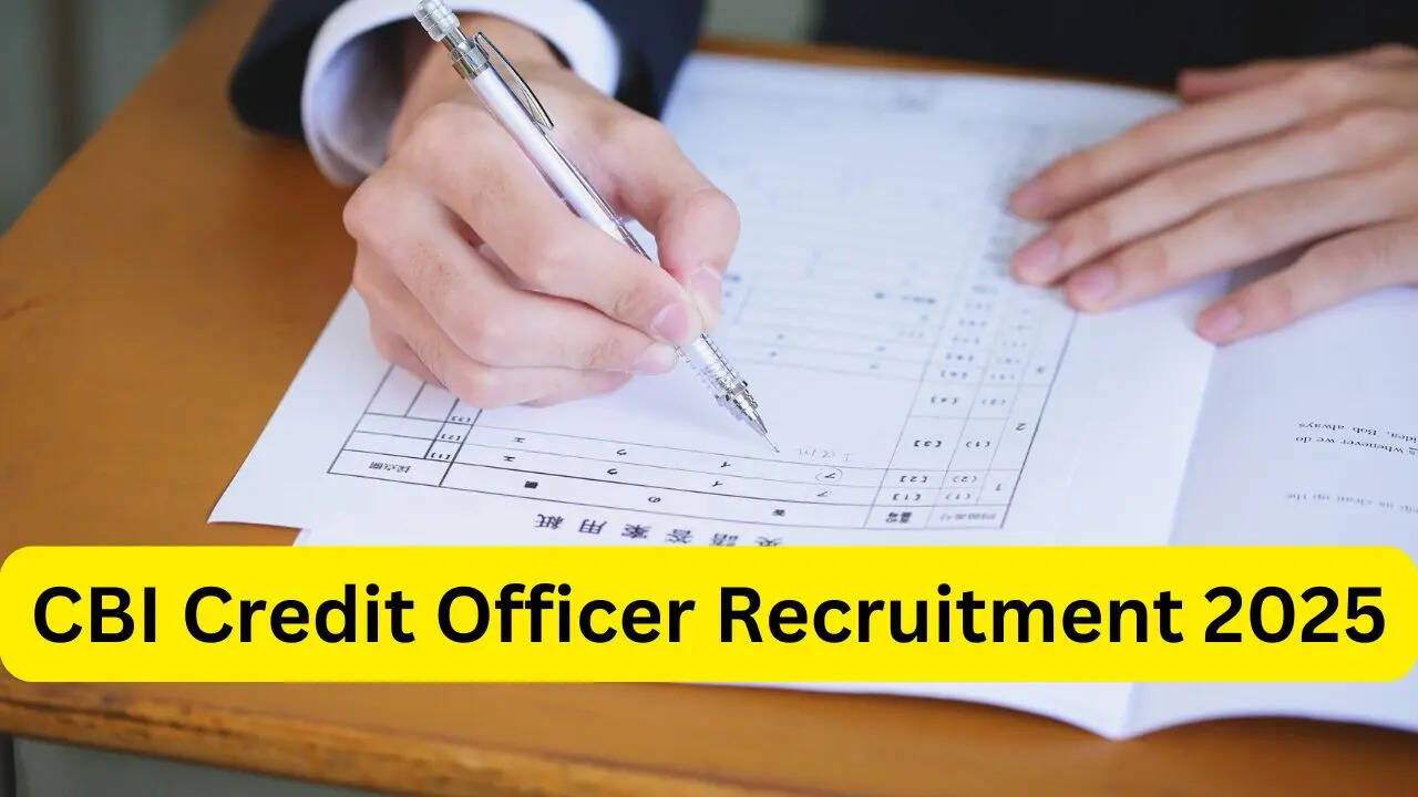 CBI Credit Officer Recruitment 2025 Hall Ticket
