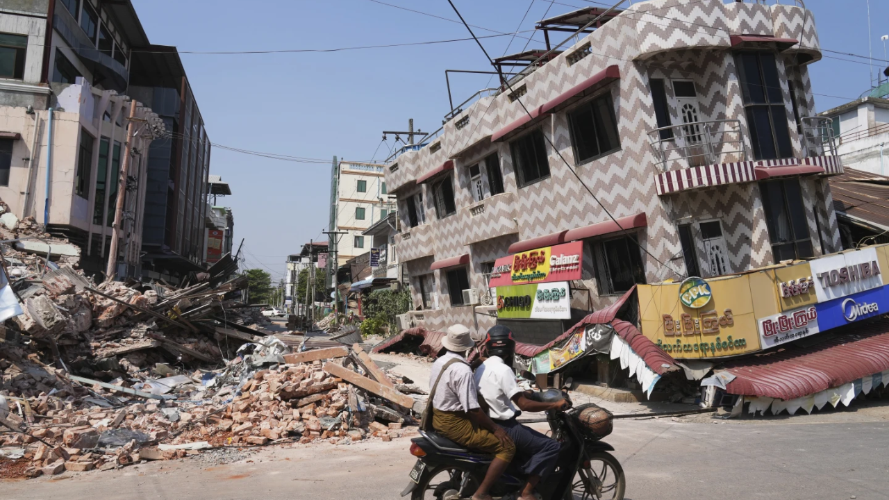 Myanmar earthquke