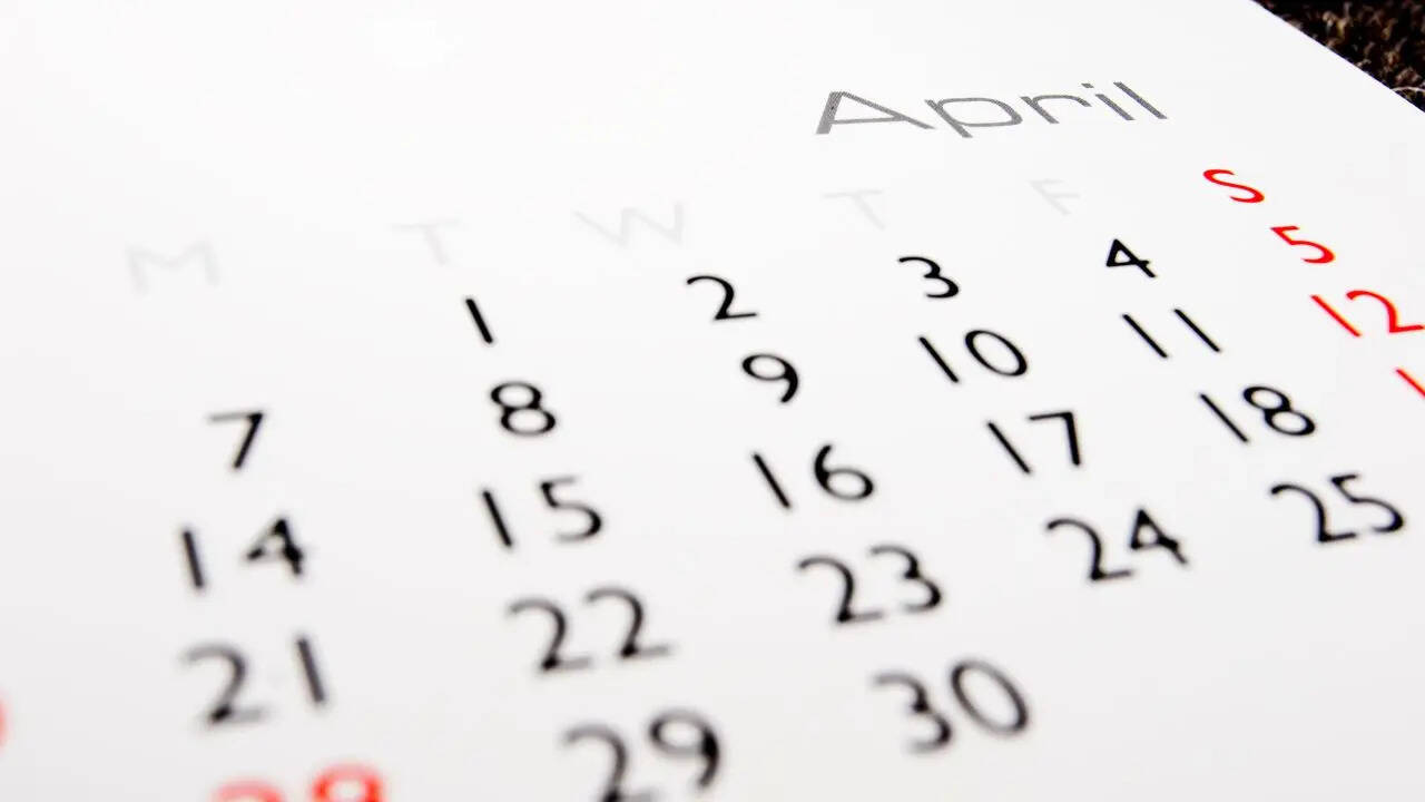 Important Days in April 2025