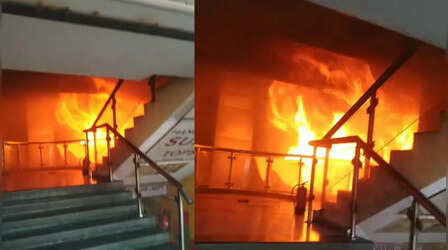Noida Fire: नोएडा सेक्टर 18 की एक शॉप में लगी आग, पूरे इलाके में मचा हड़कंप