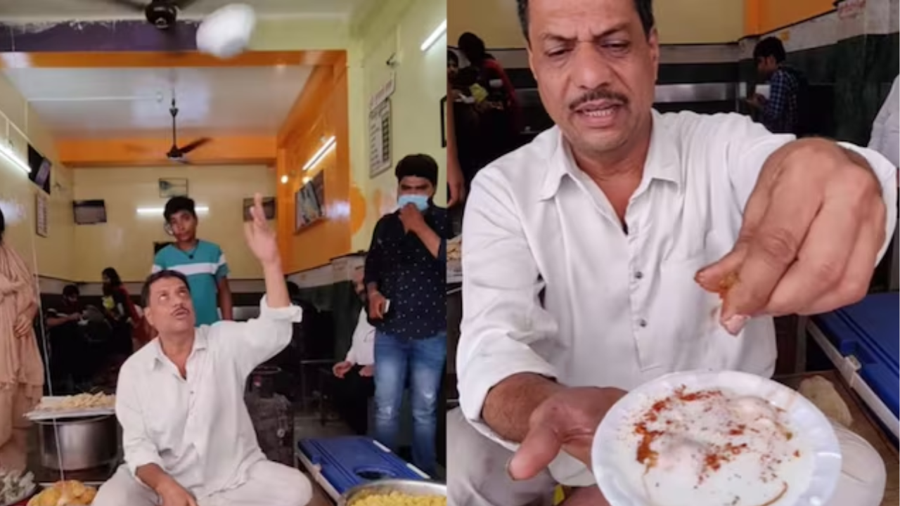 VIDEO: La 'nada de Flying Wada' de Indoor se vuelve viral, el agua cae en la boca después de ver el estilo de porción