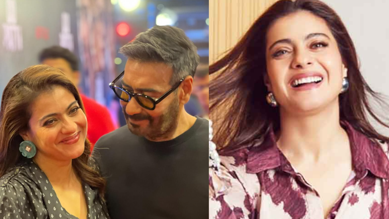 Kajol Wishing Ajay HBD