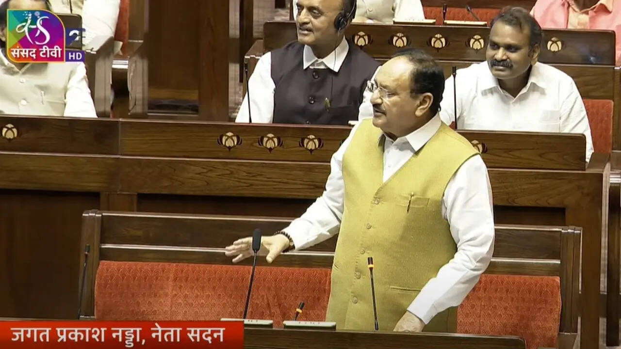 JP Nadda Slams Congress