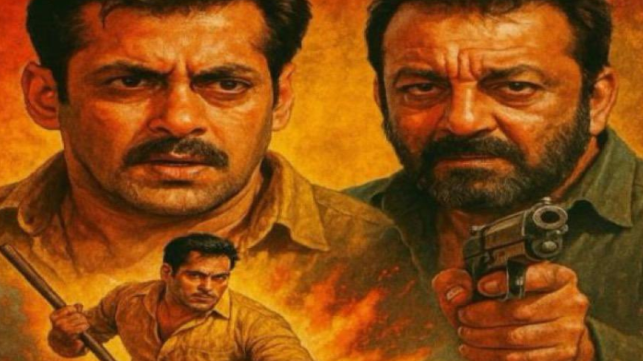 Salman Khan Sanjay DUtt Gangaram Poster 