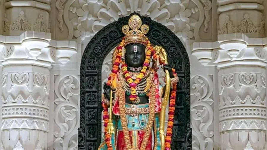 Chaitra Navratri 2025 Ayodhya Ram Lala Live Darshan Aarti अयोध्या के प्रभु श्रीराम की फोटो