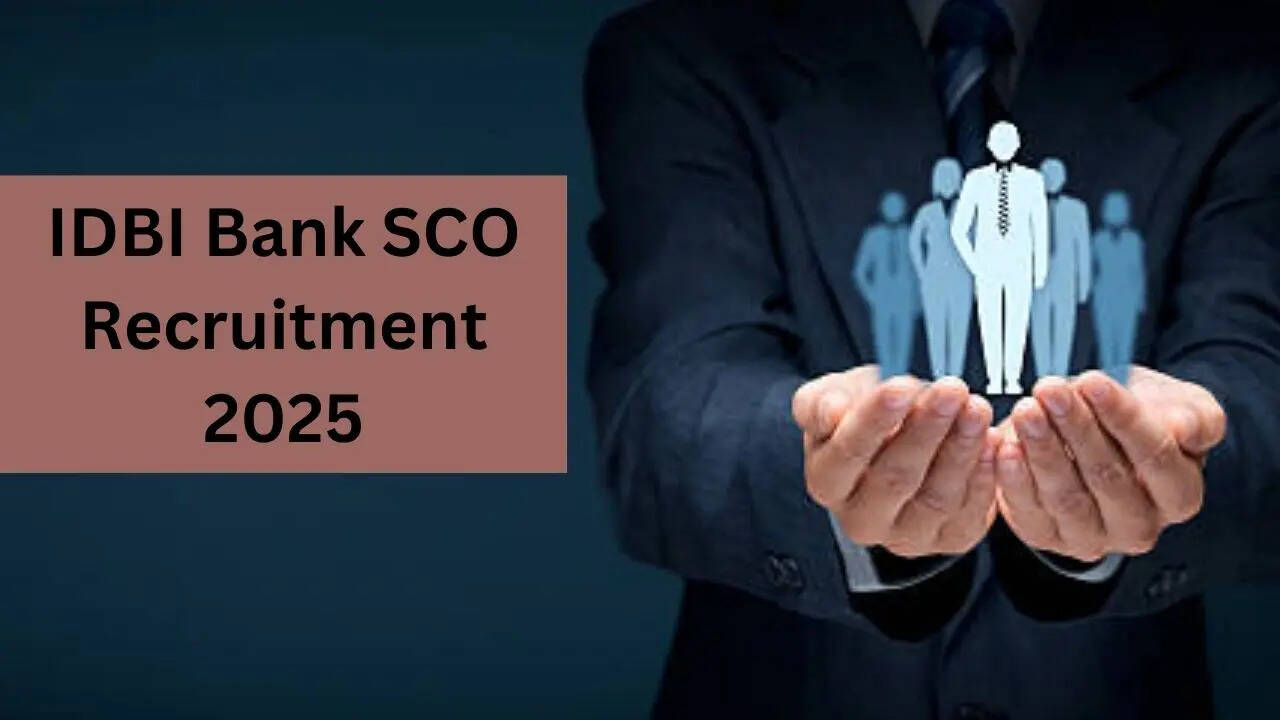 IDBI Bank SCO Recruitment 2025