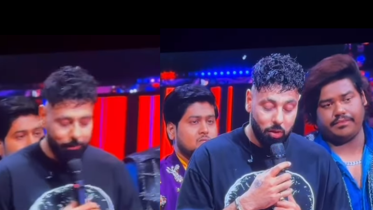 Badshah got emotional