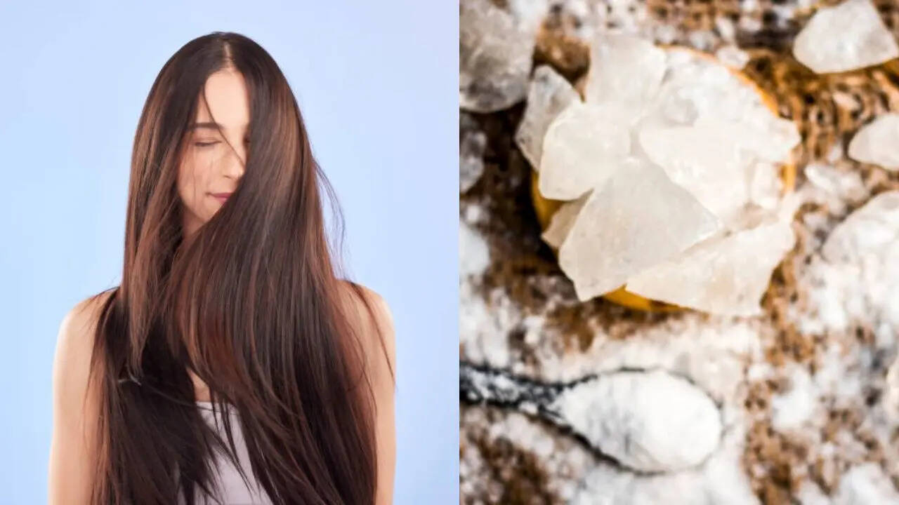 Benefits of applying alum on hair