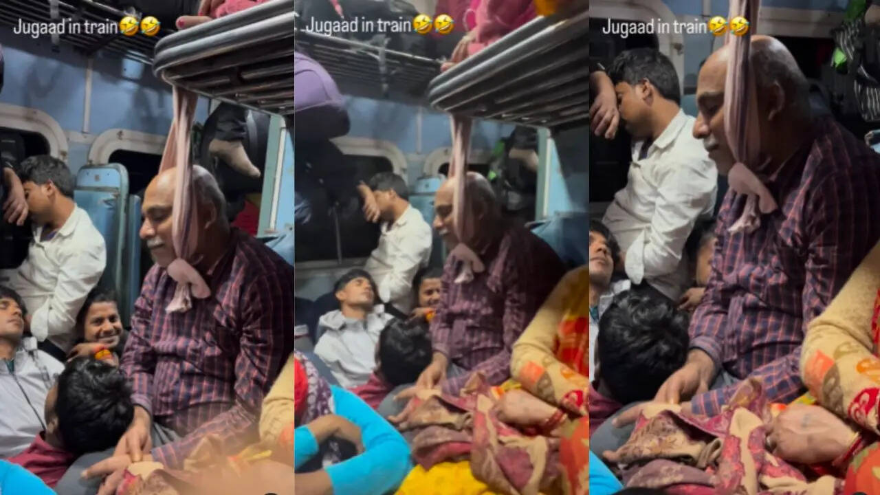 General Coach Sleeping Jugaad