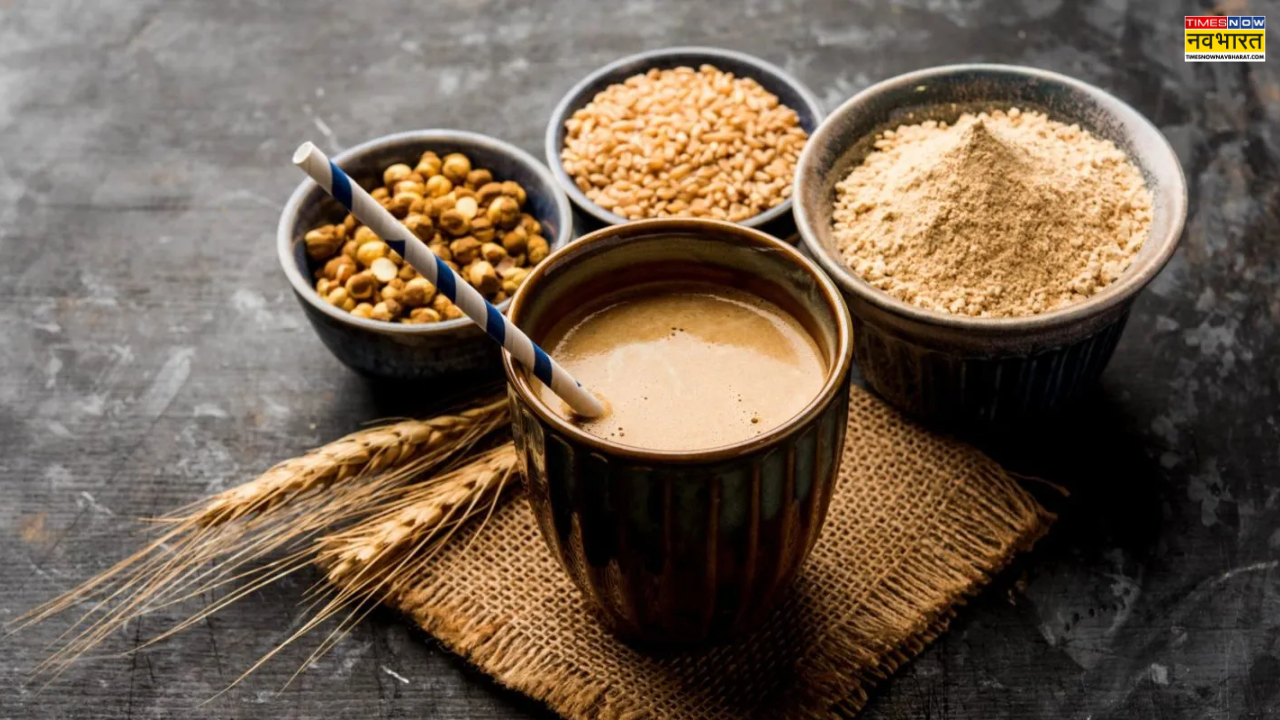 How To Make Sattu at Home, Sattu drink, Roasted chana