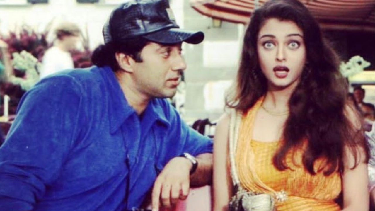 Sunny Deol and Aishwarya