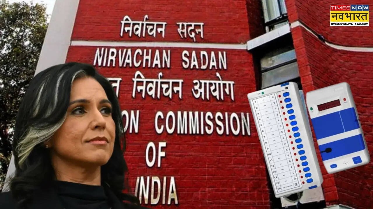 India EVM ECI sources Tulsi Gabbard