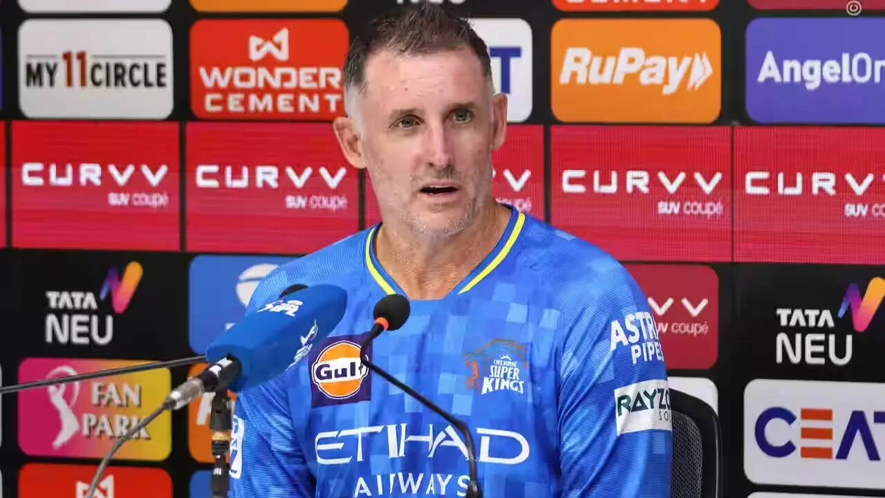 CSK Batting Coach Mike Hussey