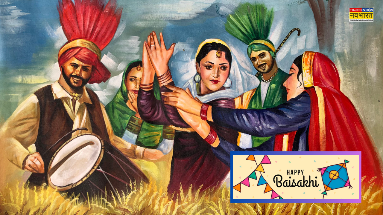 Felices saltos de baisakhi, baisakhi ki hardik shubkamne hindi, baisakhi mubarak