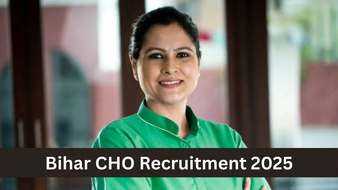 Bihar CHO Recruitment 2025, Sarkari Naukri 2025