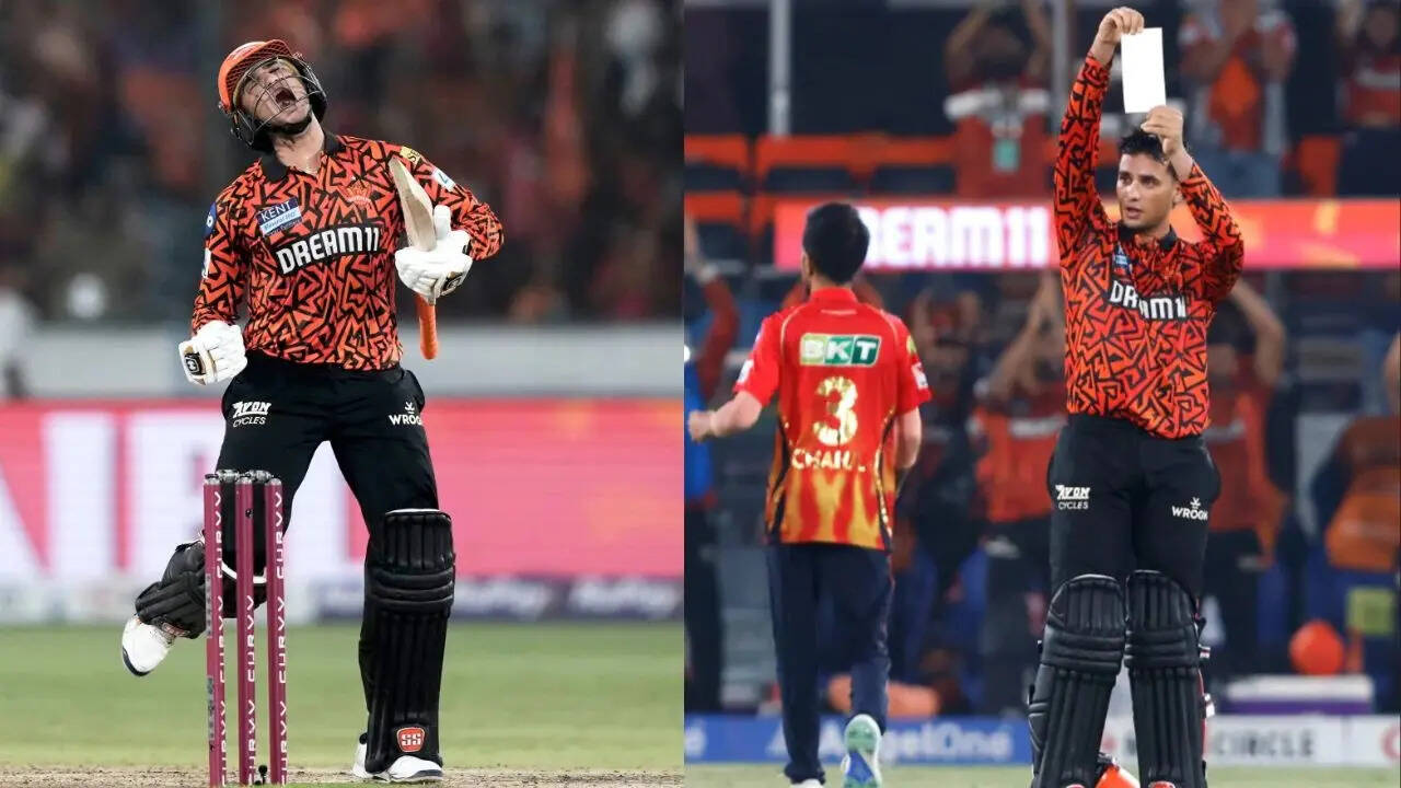 Abhishek sharma celebration
