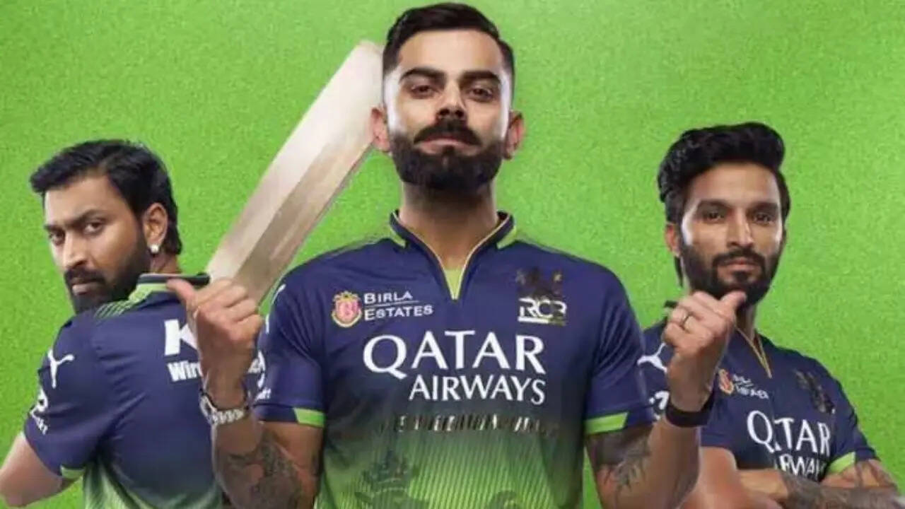rcb green jerssy