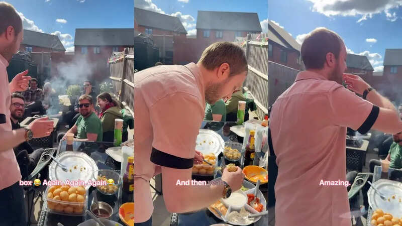 British Man Try Golgappa First Time