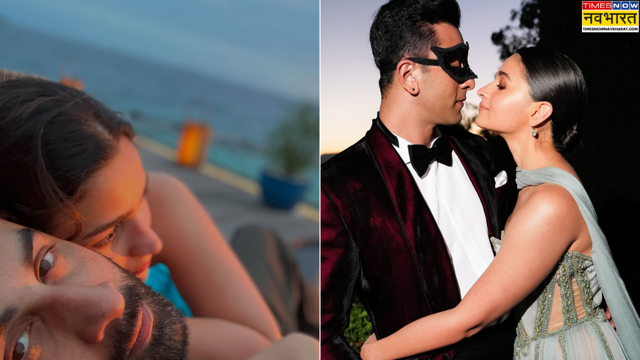 Alia Bhatt Ranbir Kapoor Romantic Photo