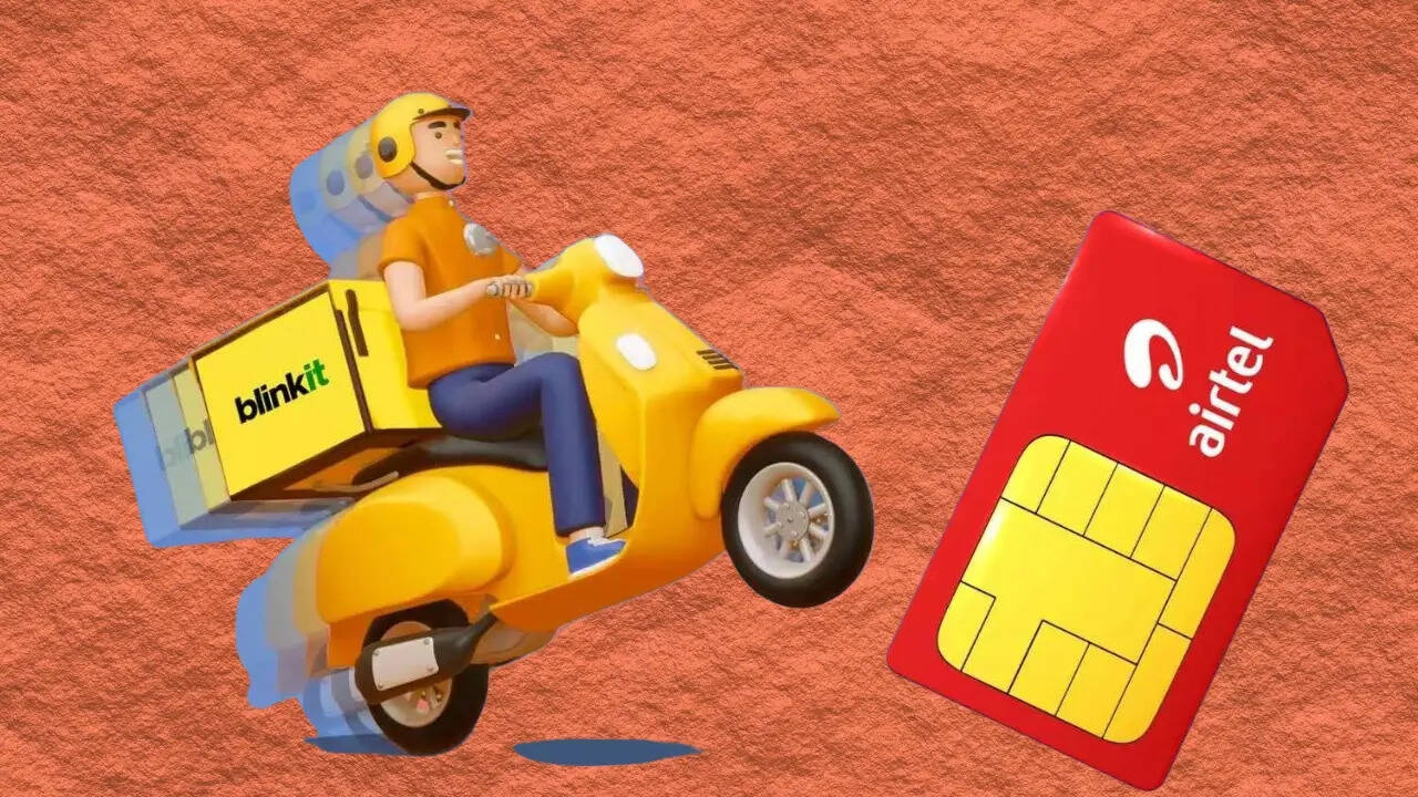 Airtel Sim on Blinkit