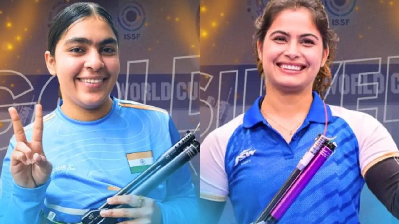 Suruchi Singh Wins Gold, Manu Bhaker wins Silver Medal In ISSF World Cup