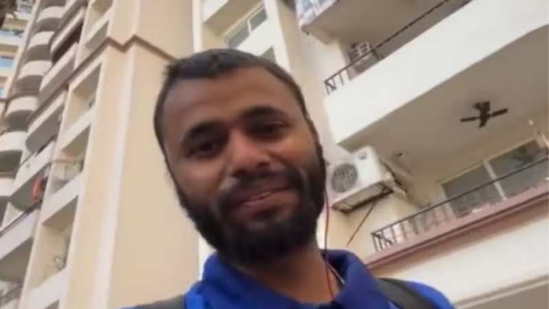 वायरल हो रहा वीडियो।