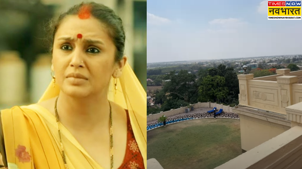 Huma Qureshi on set of maharani 4
